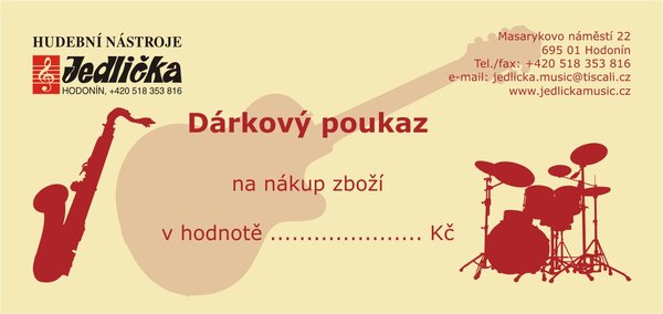 Dárkový poukaz