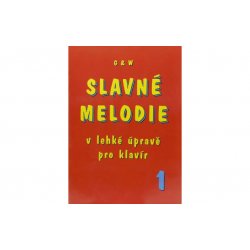 SLAVNÉ MELODIE v lehké úpravě pro klavír 1.díl