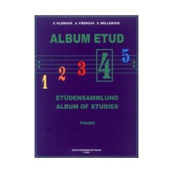 Album etud 4 pro klavír