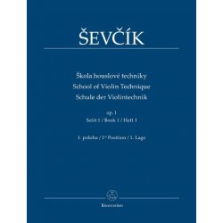 Otakar Ševčík Opus 1, sešit 1