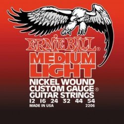 Ernie Ball 2206 Medium Light Nickel Wound