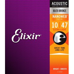 Elixir 11002 Extra light .010-.047