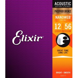 Elixir 16077 Light-medium 12-56