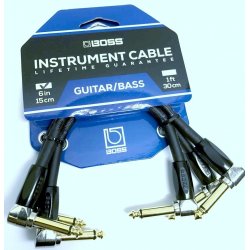 Boss BIC-PC-3 Instrument Cable 3 Pack