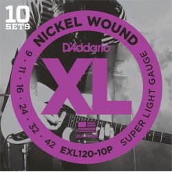 D´Addario EXL120-10P