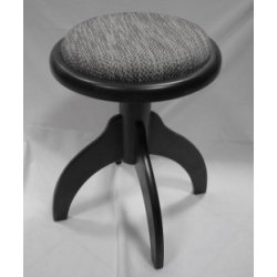 Piánová stolička polstr-černá