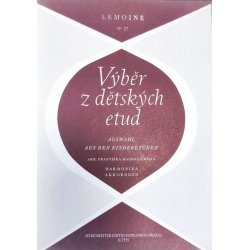 Výběr dětských etud pro harmoniku op. 37 Lemonie