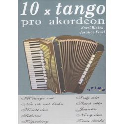 10 x tango pro akordeon - Karel Blažek