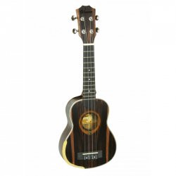 Ukulele Gilmour sopran Ebony